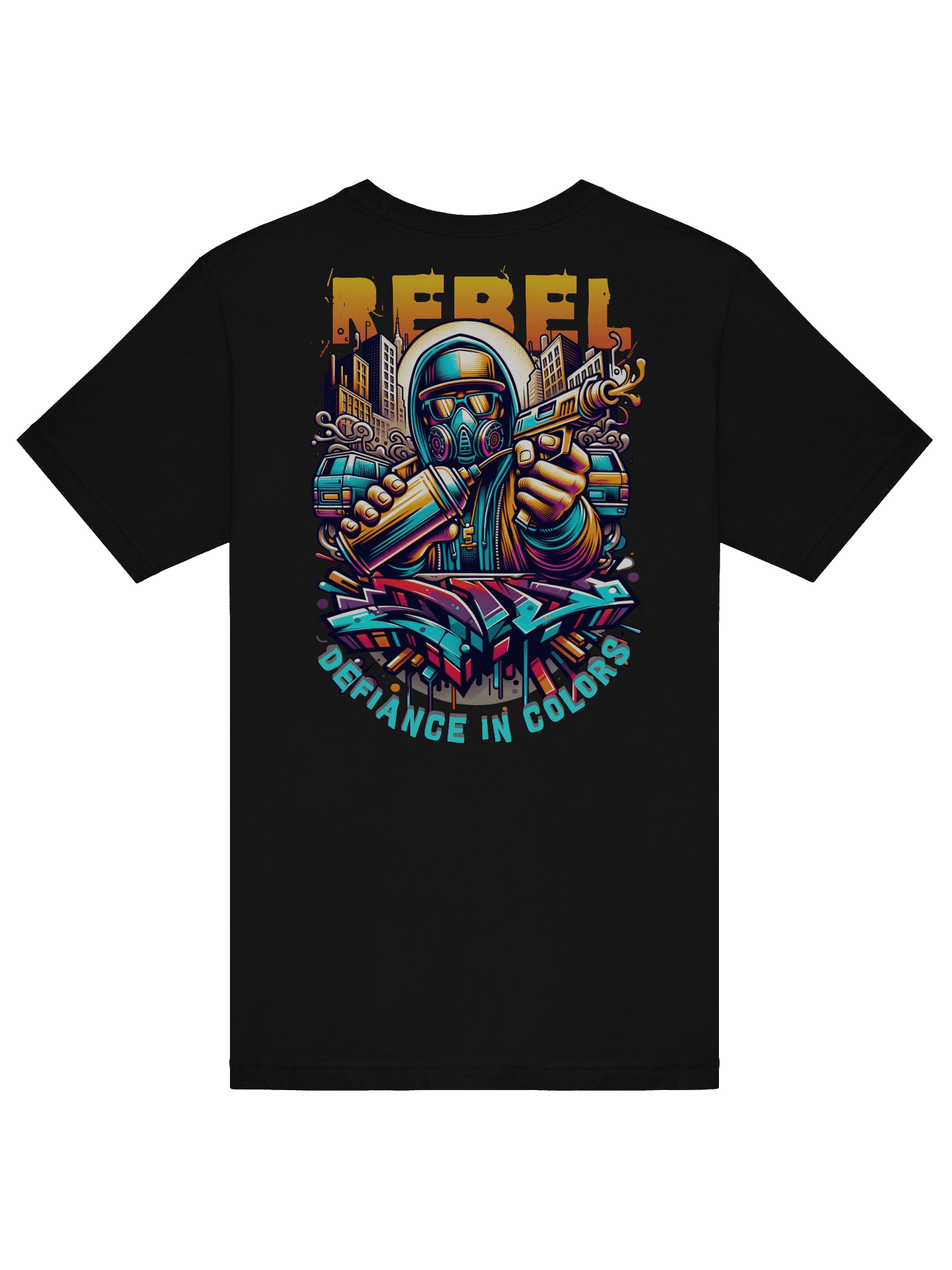 The Perfect T-Shirt for Bold Rebels: Defiance in Colors product image (6)