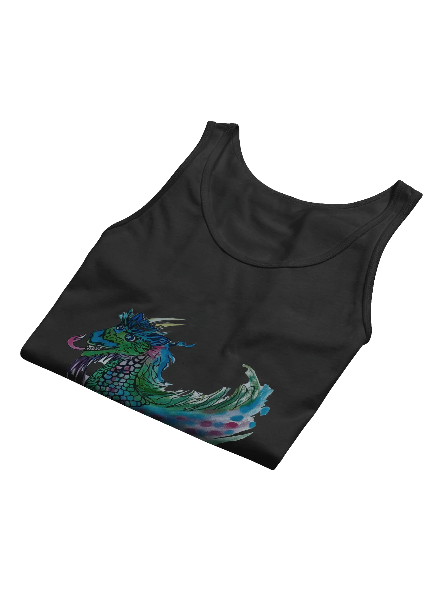 Colorful Ink Dragon Tank product image (3)