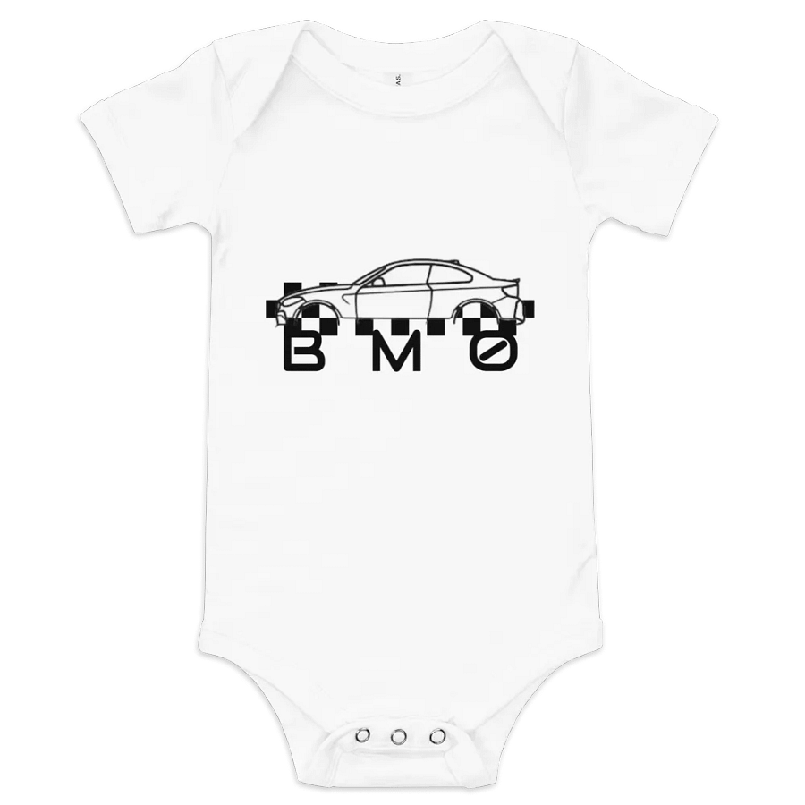 BM0 Baby onesie - White product image (4)