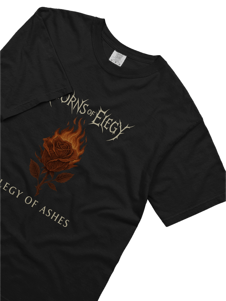 Thorns of Elegy – Elegy of Ashes Burning Rose Tee product image (2)
