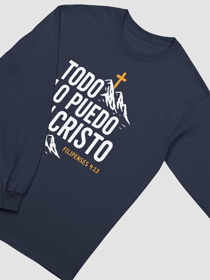 Camiseta Unisex Manga Larga | Todo lo puedo en cristo product image (22)