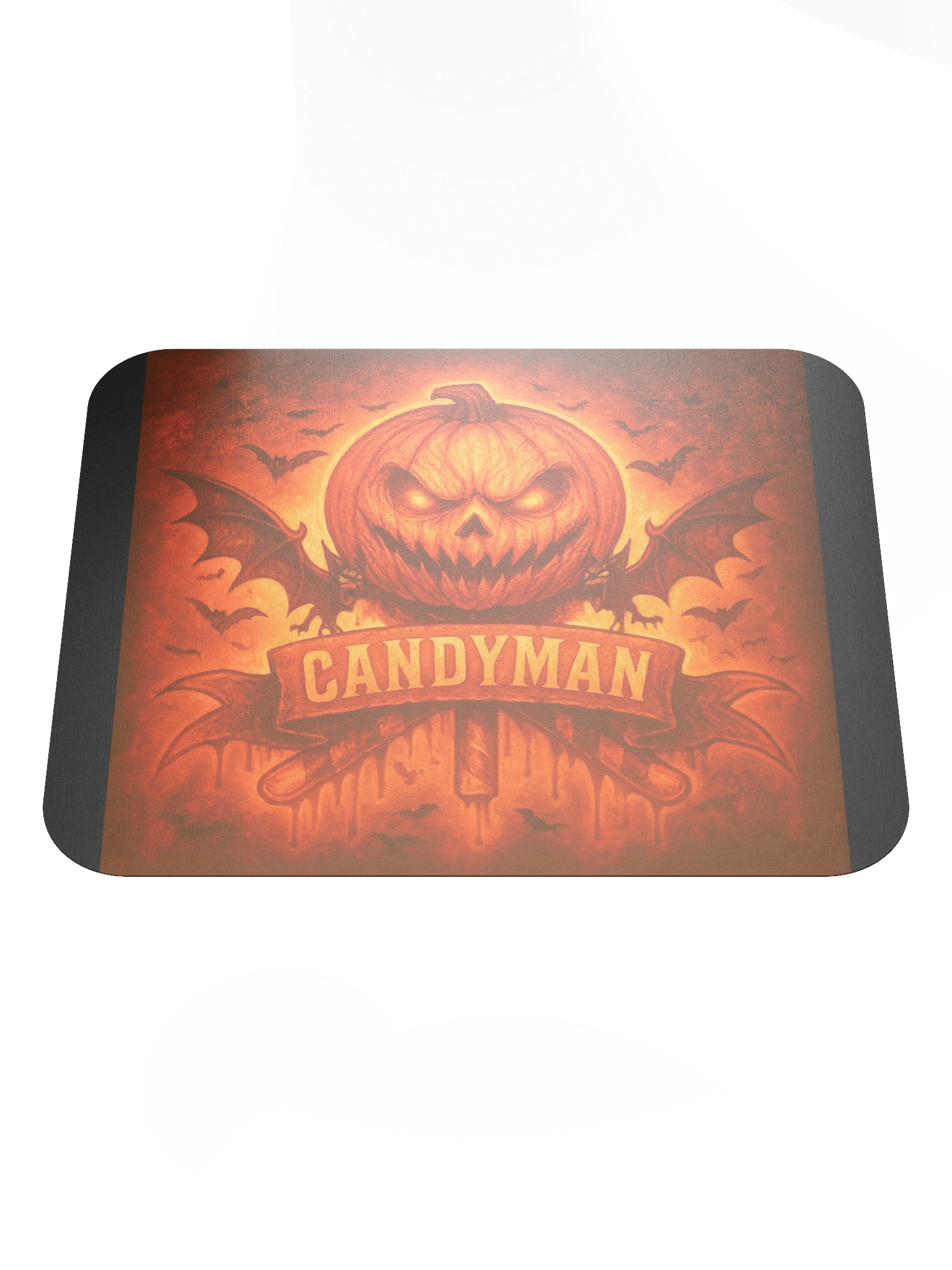 Pumpkin & Bats Candyman Normal Mouse Pad product image (1)