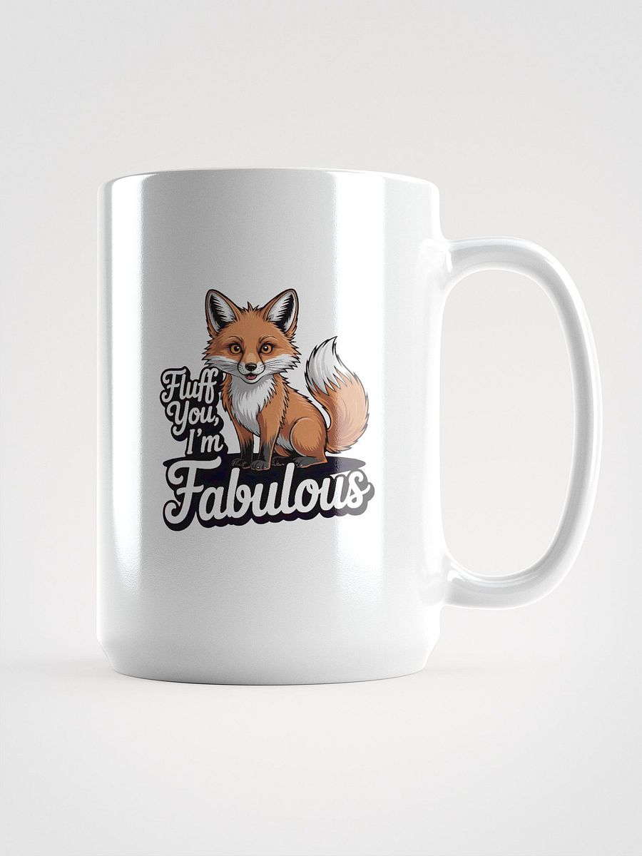 Fabulous Fox White Glossy Mug product image (1)