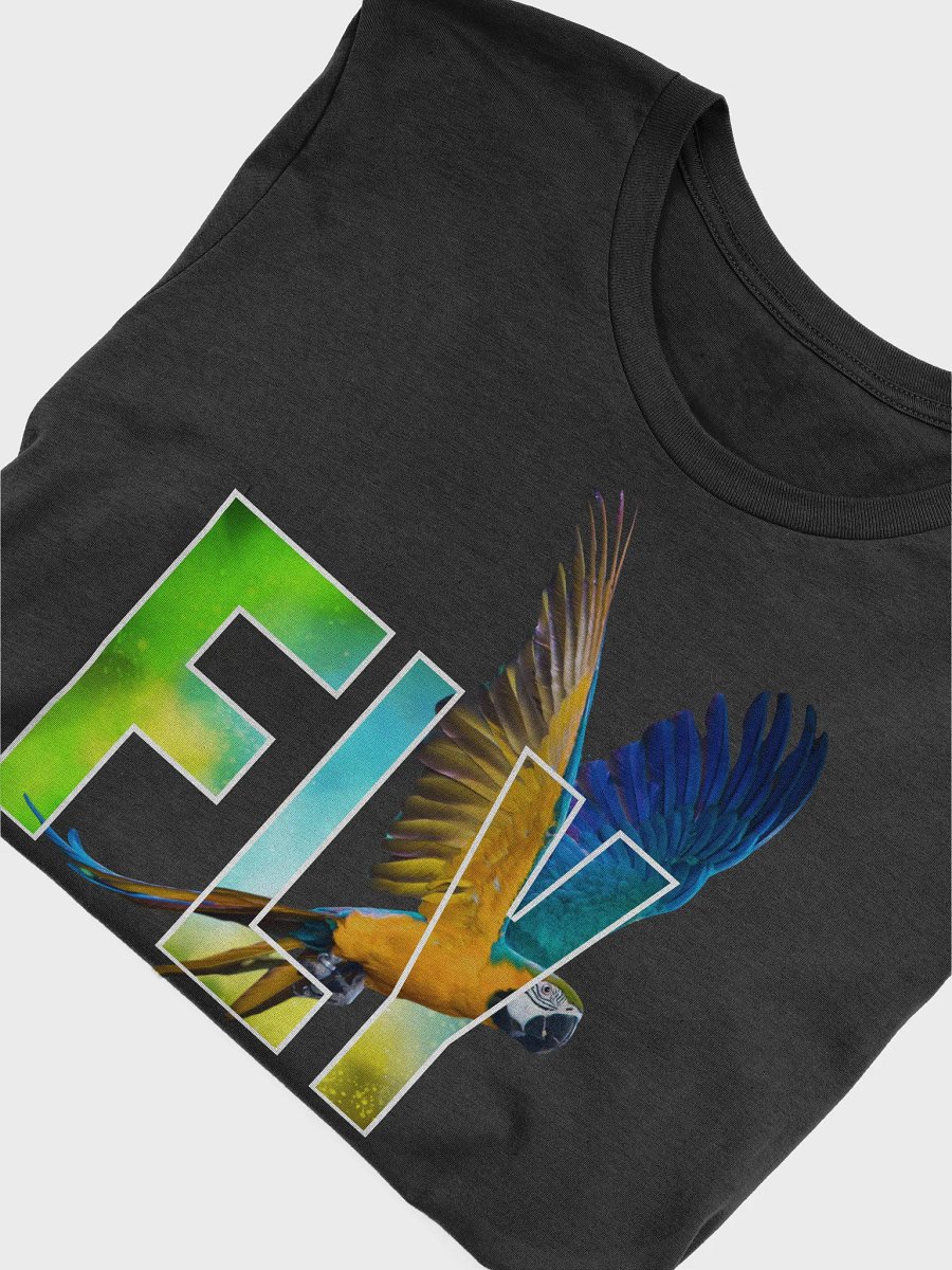 Fly Free Parrot T-Shirt product image (5)
