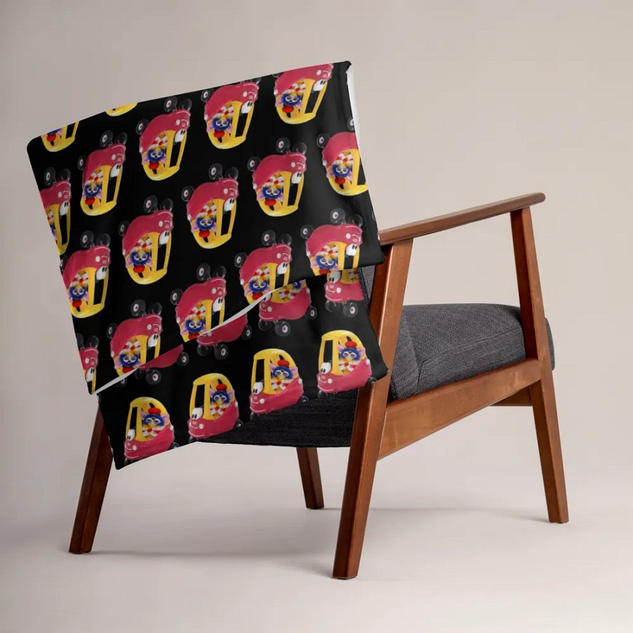 Black Rochester Toy Car Blanket product image (3)