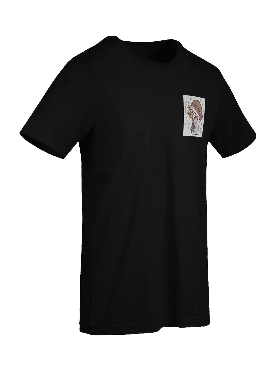 Whimsical Virgo Wheat Cartoon T-Shirt product image (93)