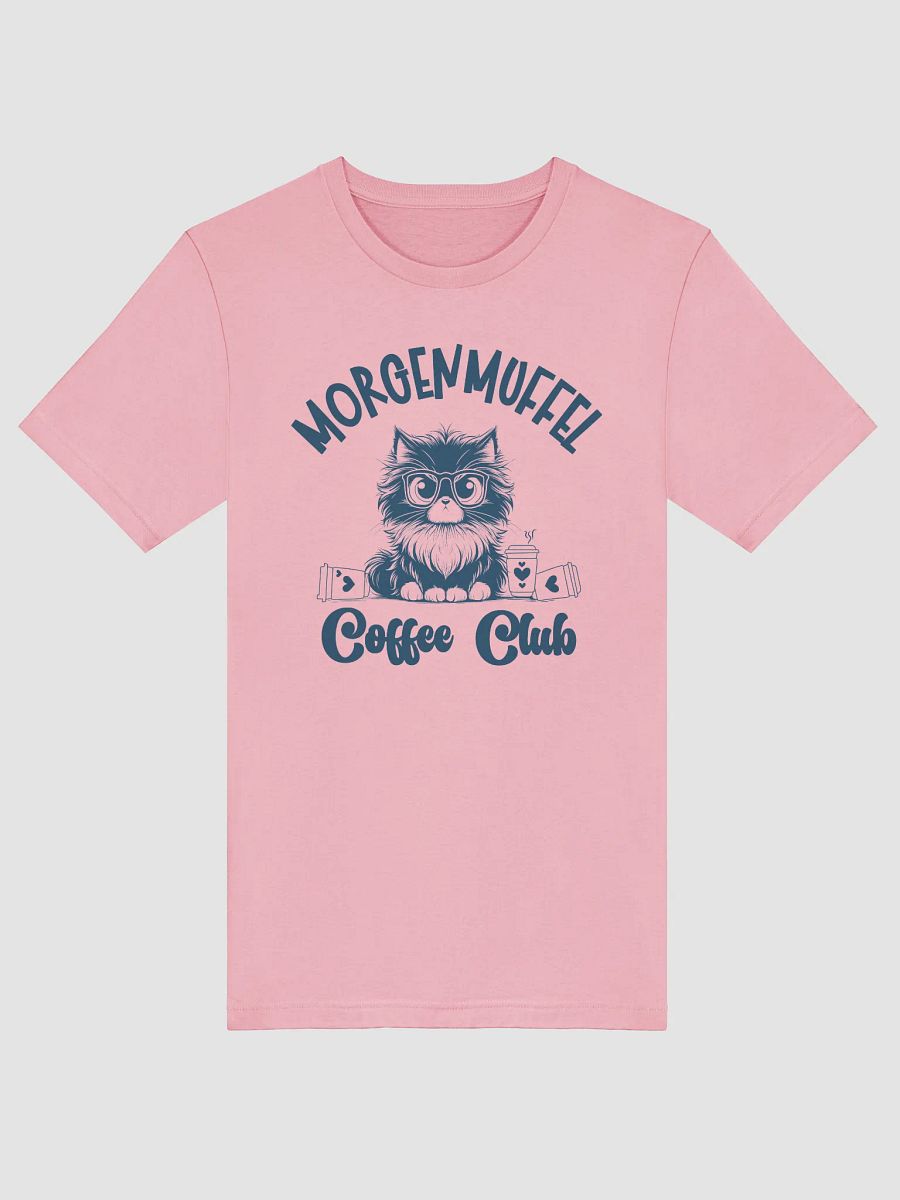 Morgenmuffel Cat Coffee Club T-Shirt product image (65)