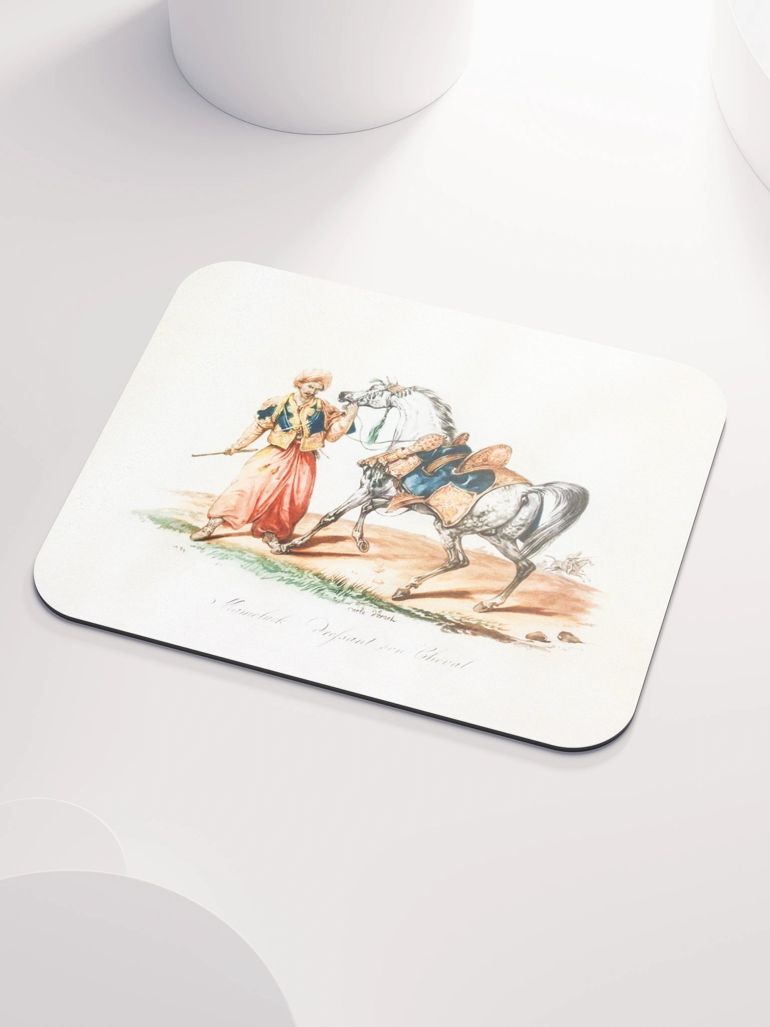 Equestrian Dreams Vintage Art Mouse Pad product image (3)