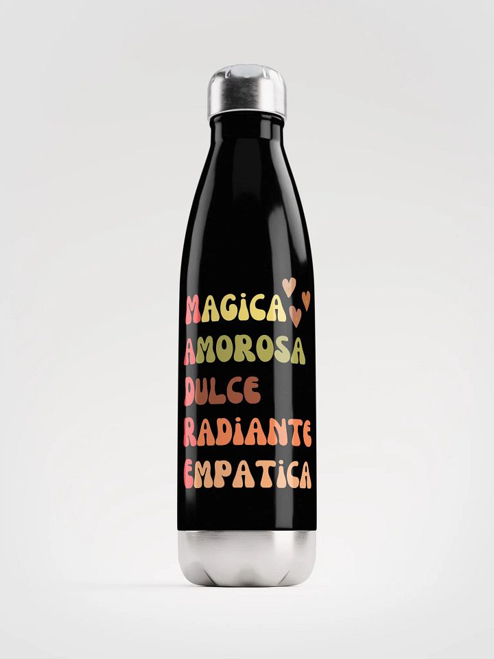Mother’s day acrostic Boho Design steel water bottle product image (2)