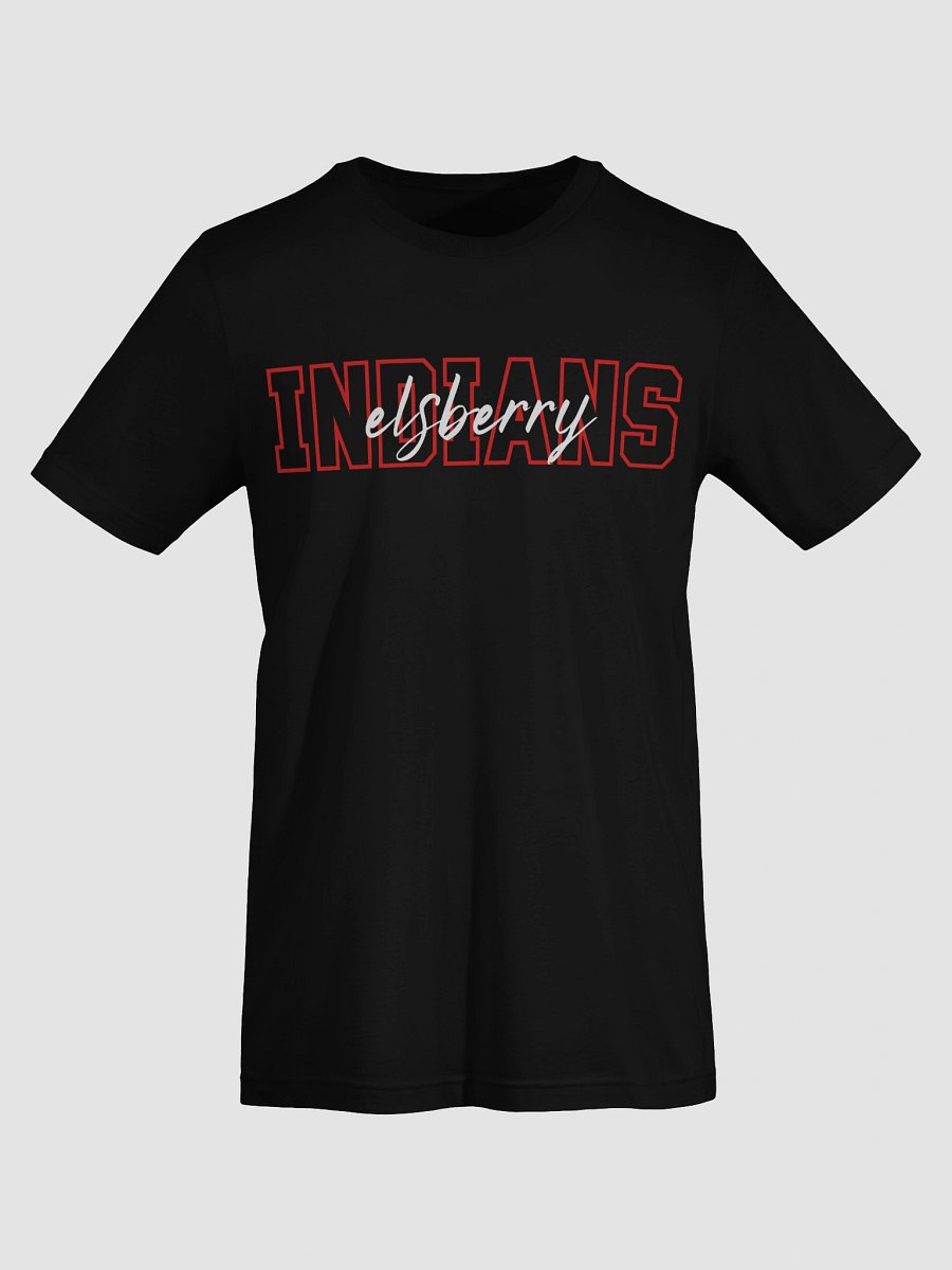 Elsberry Indians – School Spirit Tee, Black product image (7)