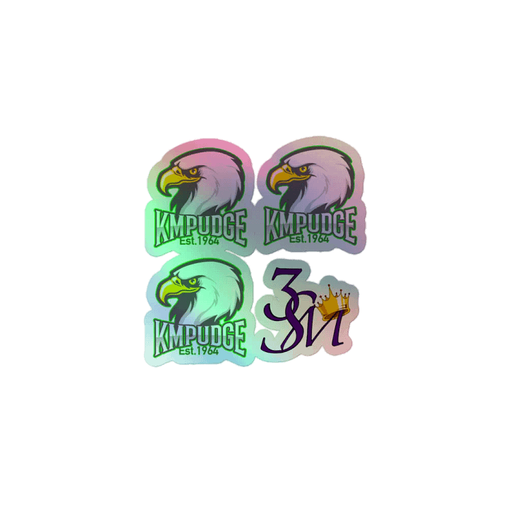 KMPUDGE Emblem-Cut Sticker Sheet product image (1)