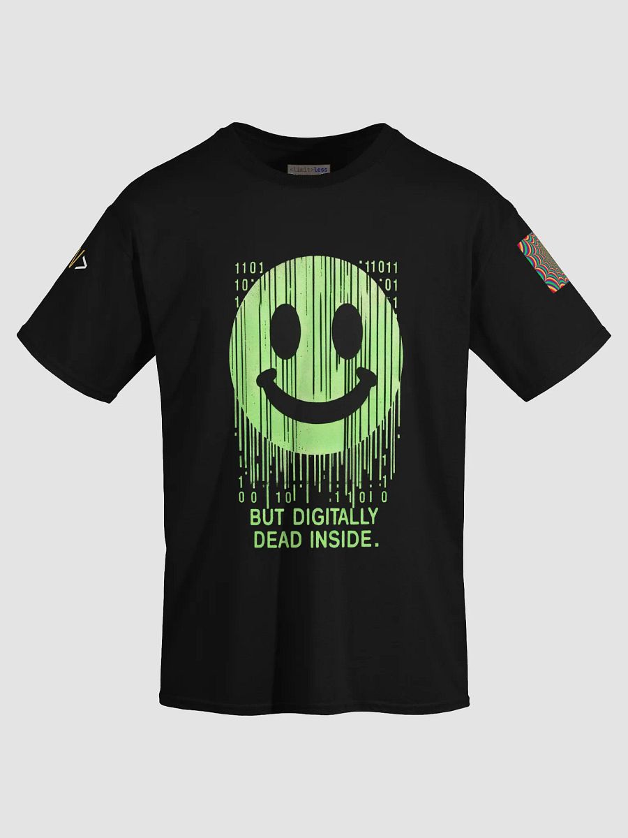 Digitally Dead Inside Tee | Matrix-Core ASCII Geek Shirt product image (6)