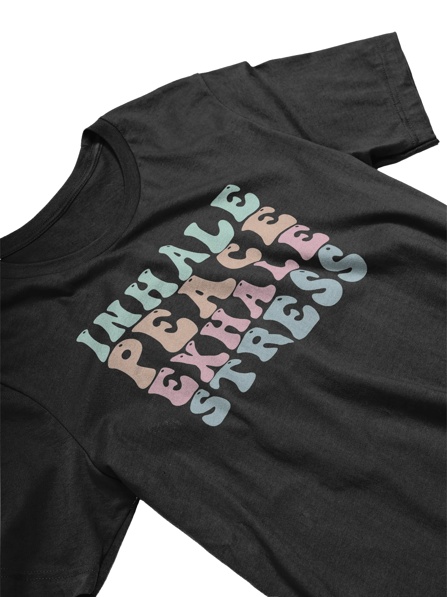 Inhale Peace Exhale Stress - T-Shirt product image (3)