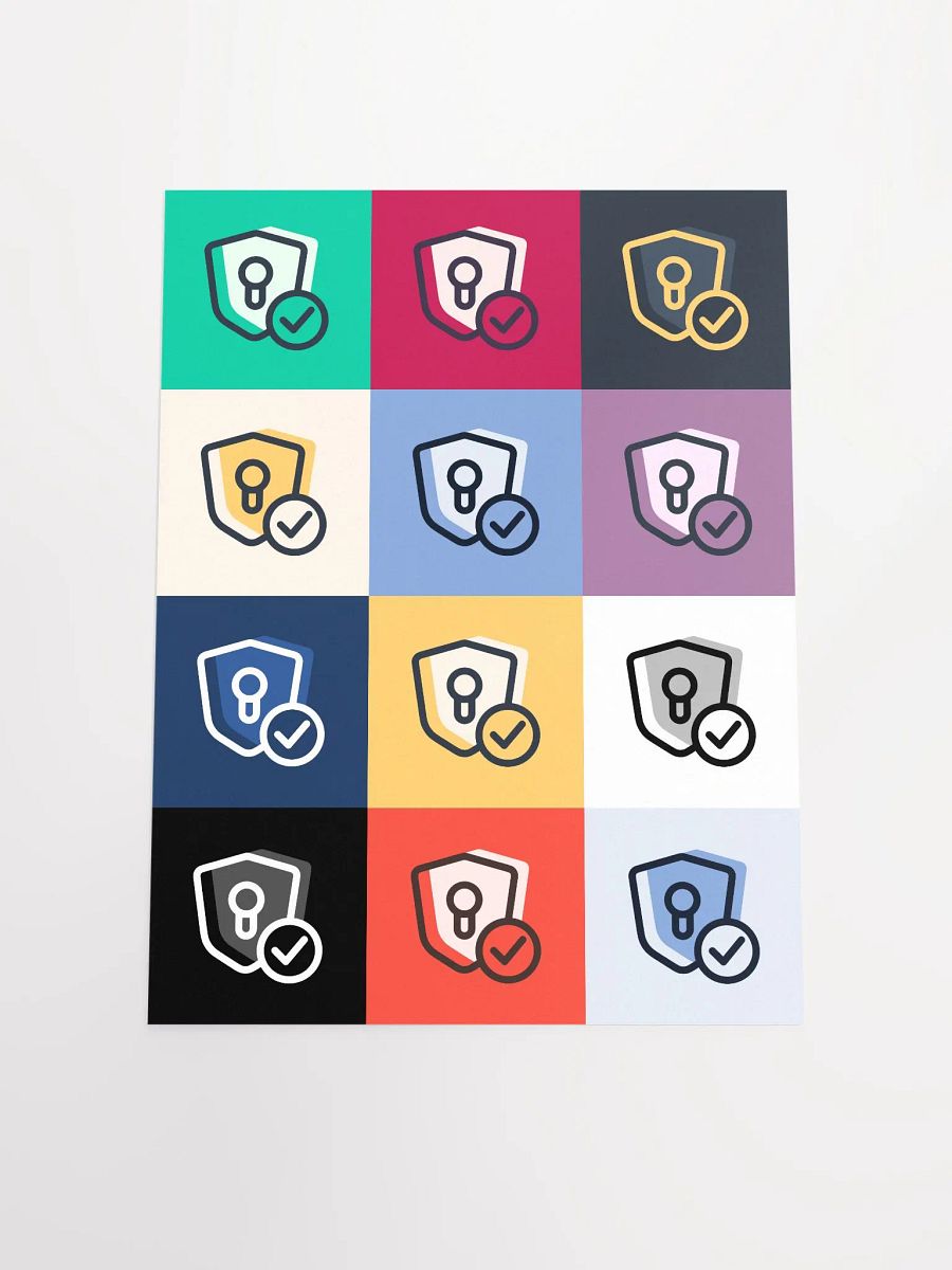Privacy Guides Multi-Color Poster product image (7)