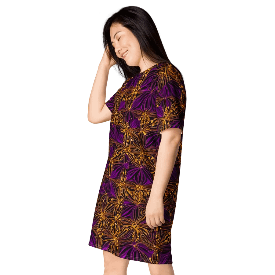 Swirl Enigma T Shirt Dress product image (7)