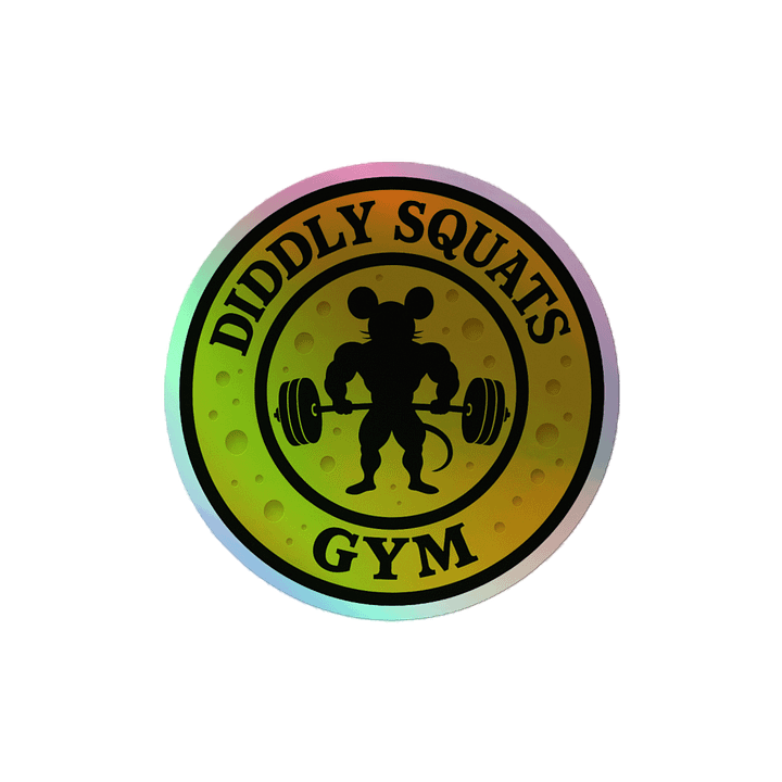 Diddly Squats Gym - The Sticker product image (2)