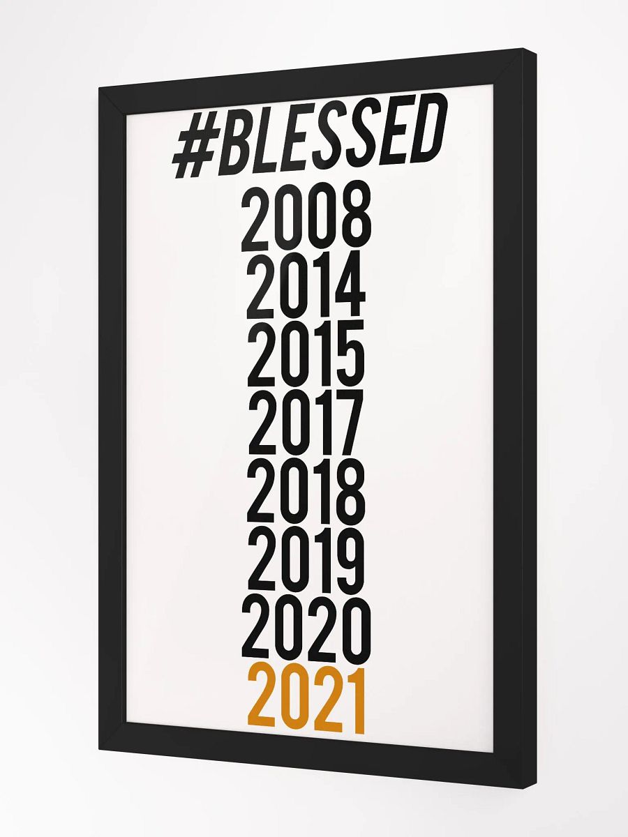 #Blessed Poster product image (2)
