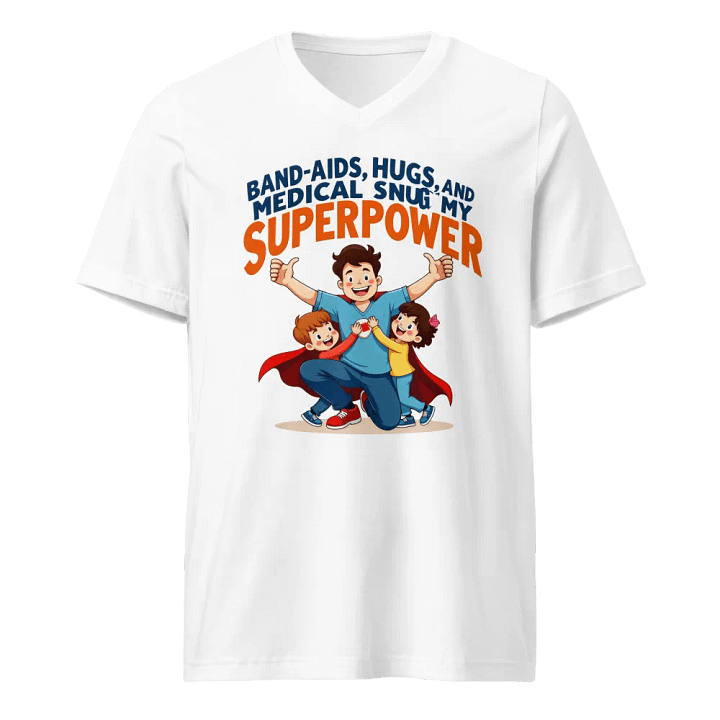 Superhero Medical Guardian V-Neck Tee product image (1)