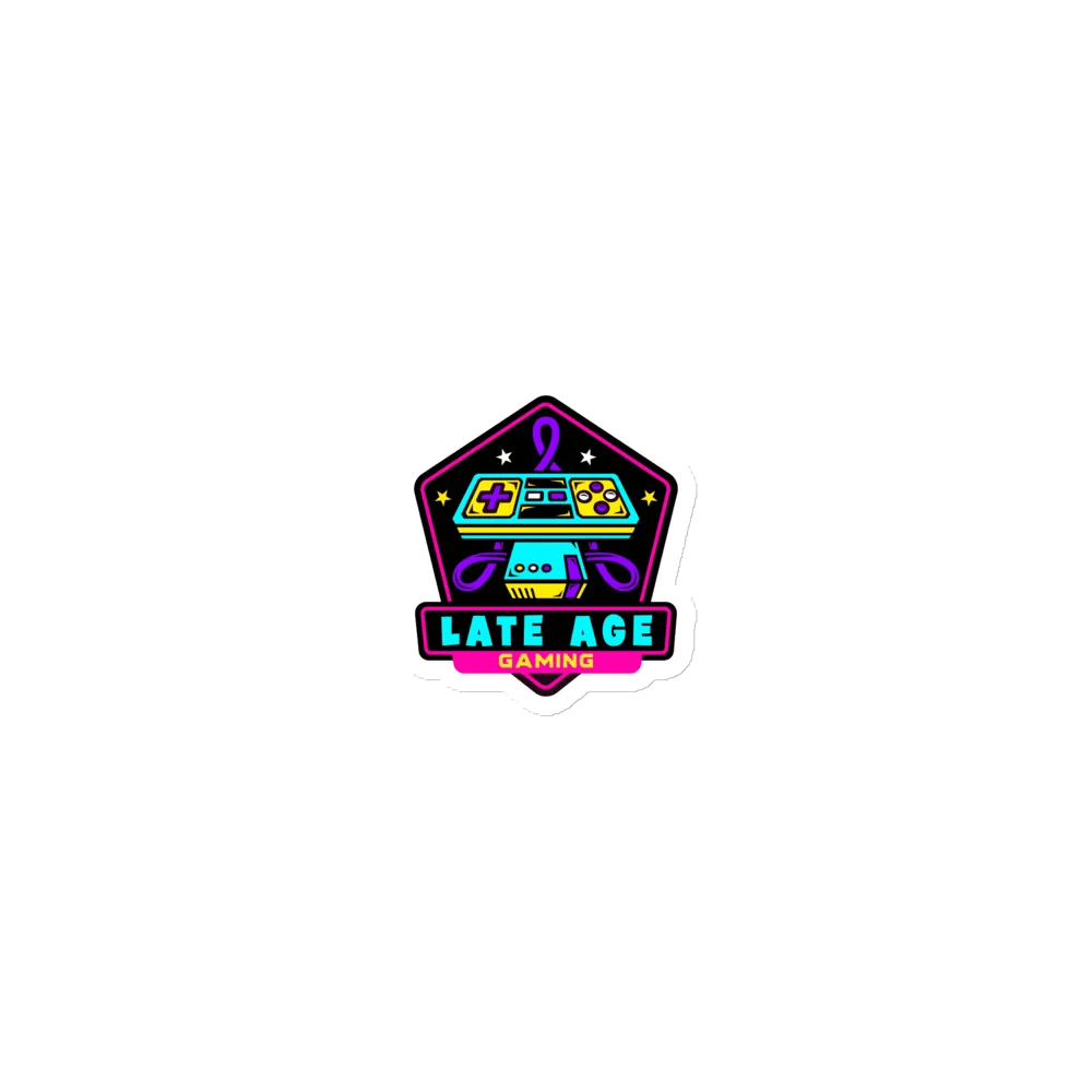 Late Age Gaming Die-Cut Magnets product image (1)