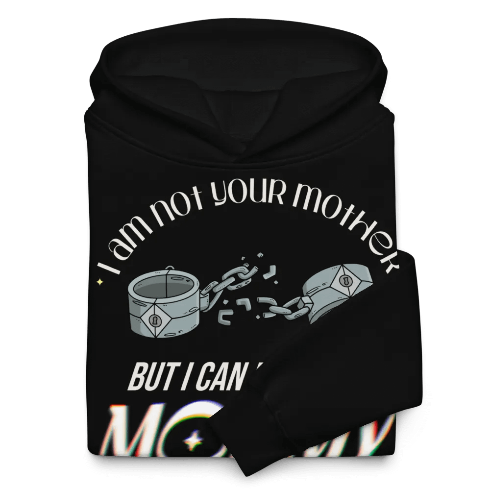 Unisex Premium Oversized Hoodie (I am not your mother but i can be your mommy) product image (10)