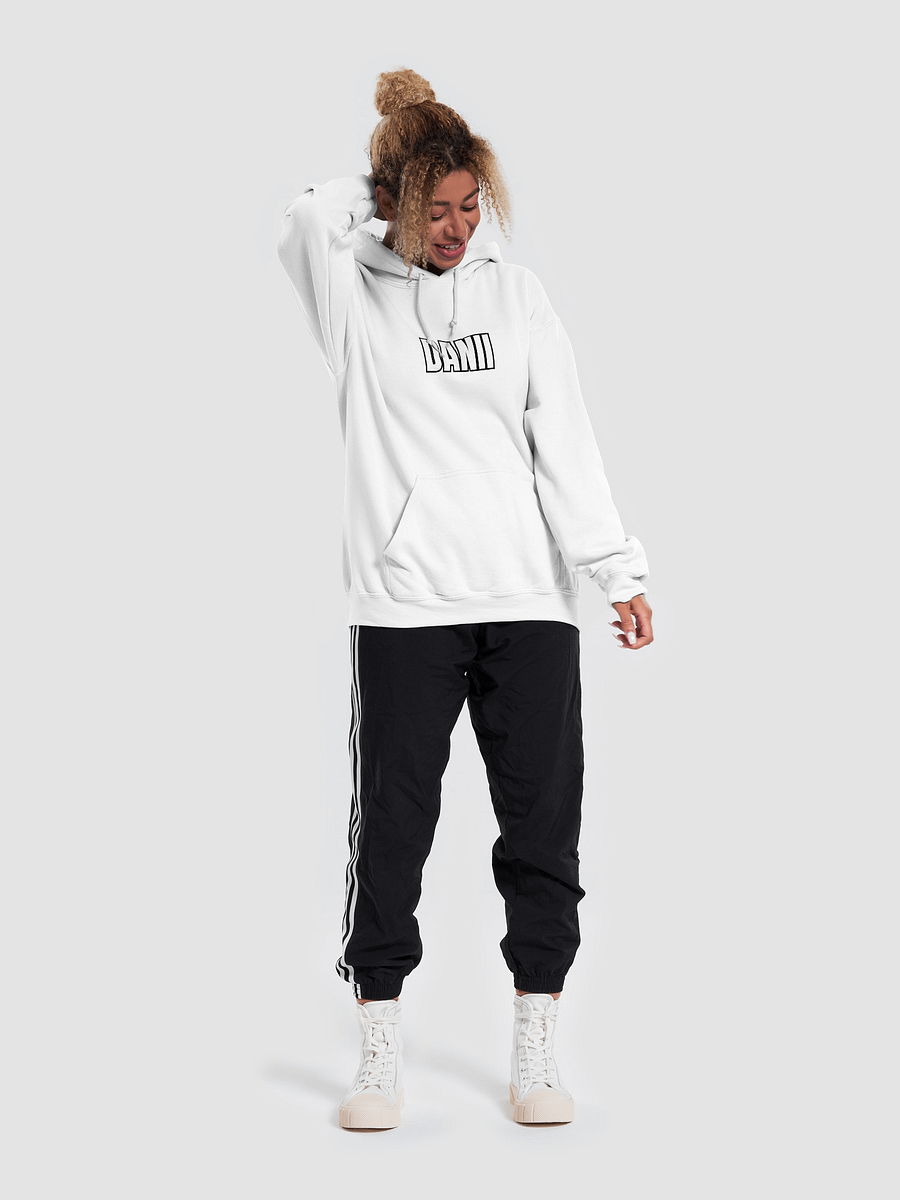 DANII XOXO WHITE HOODIE product image (5)