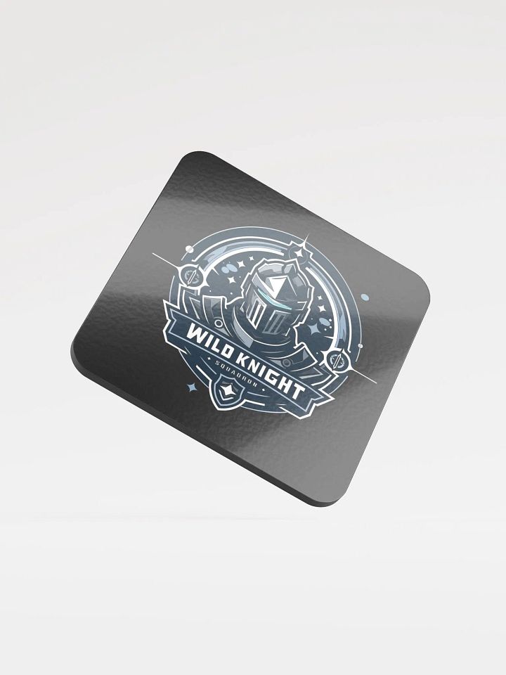 Wild Knight Squadron the Glossed Cork Coaster product image (1)