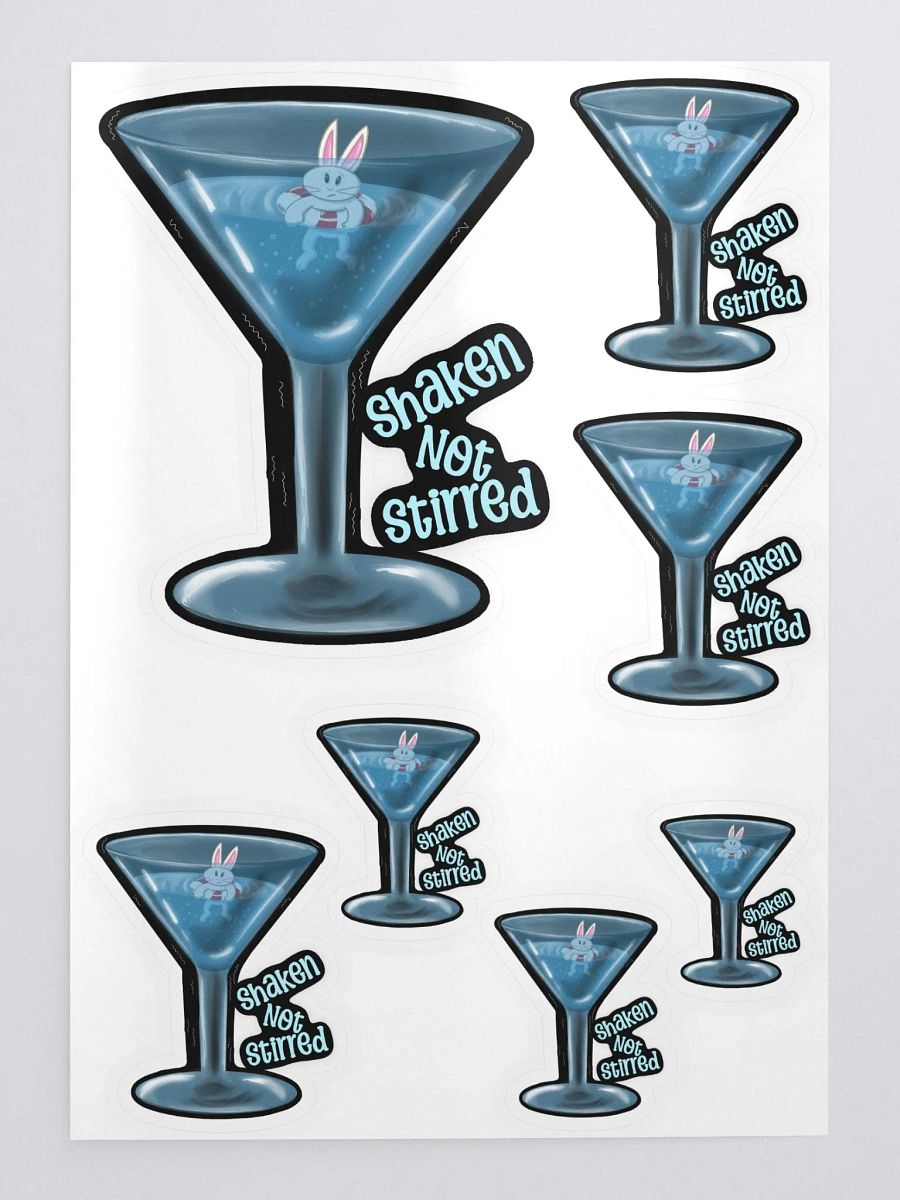 Shaken not Stirred 7Stickers product image (2)