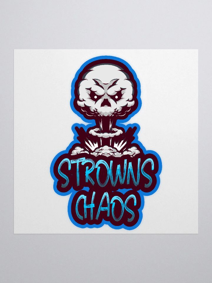 STROWNS CHAOS STICKER product image (2)