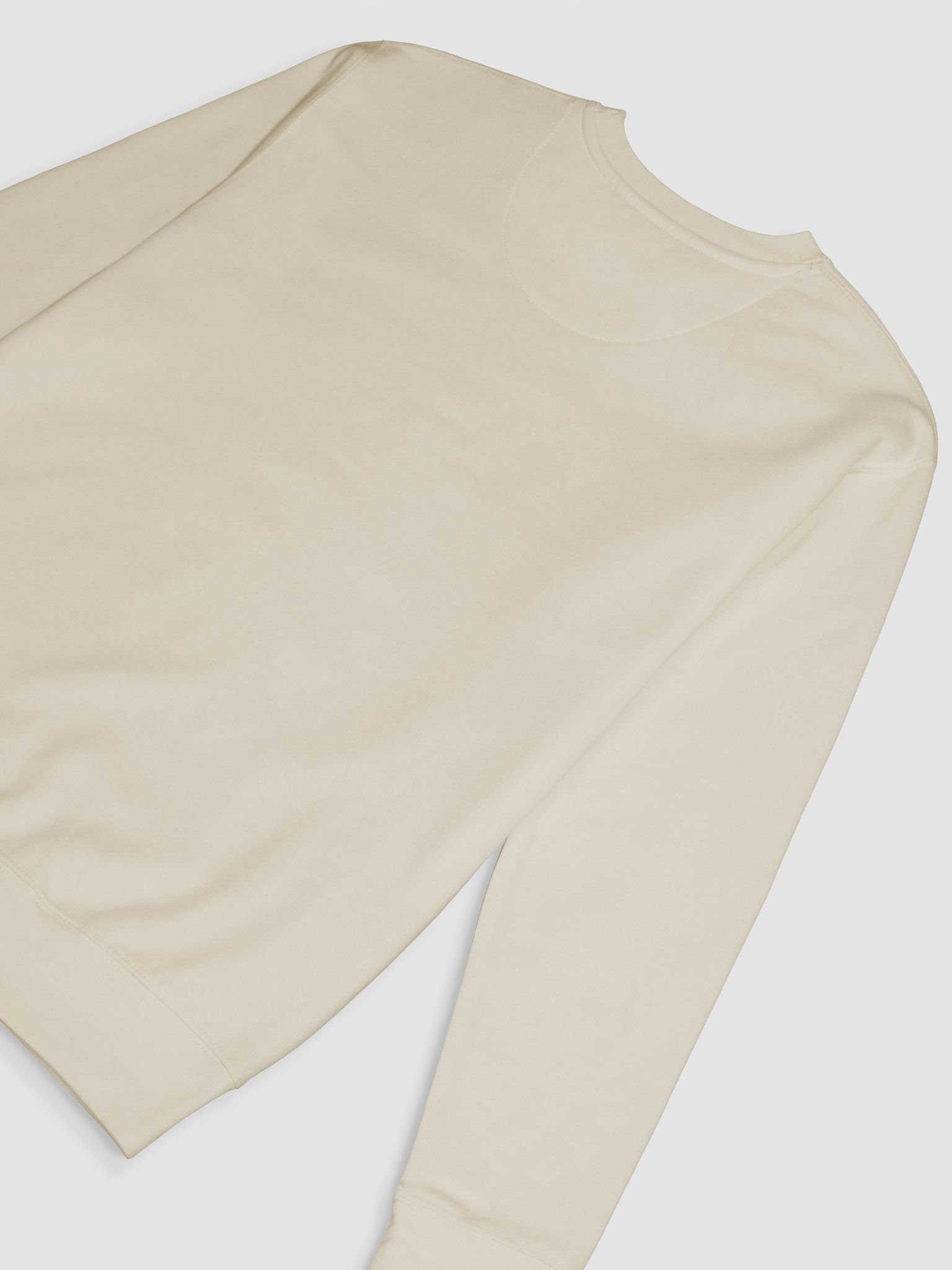 Cheerful Santa Heavyweight Cotton Sweatshirt | Classic Holiday Crewneck product image (8)