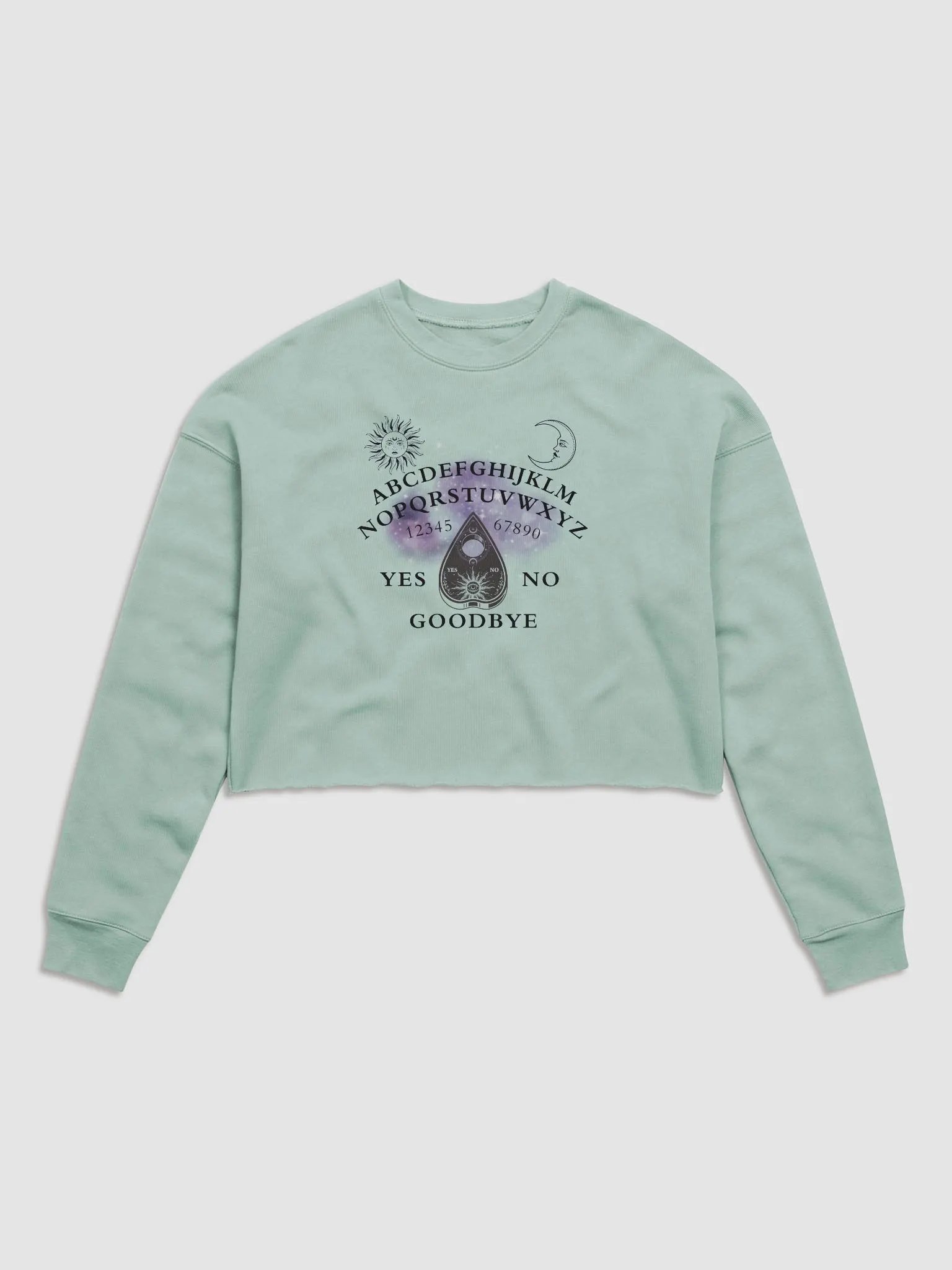 'Mystical Ouiji Board' Crop Sweatshirt product image (7)