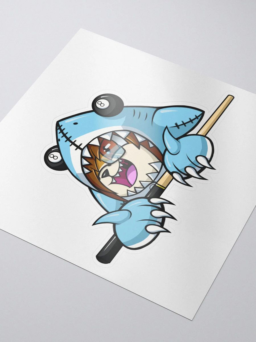 Orend Pool Shark Sticker (Large) product image (3)