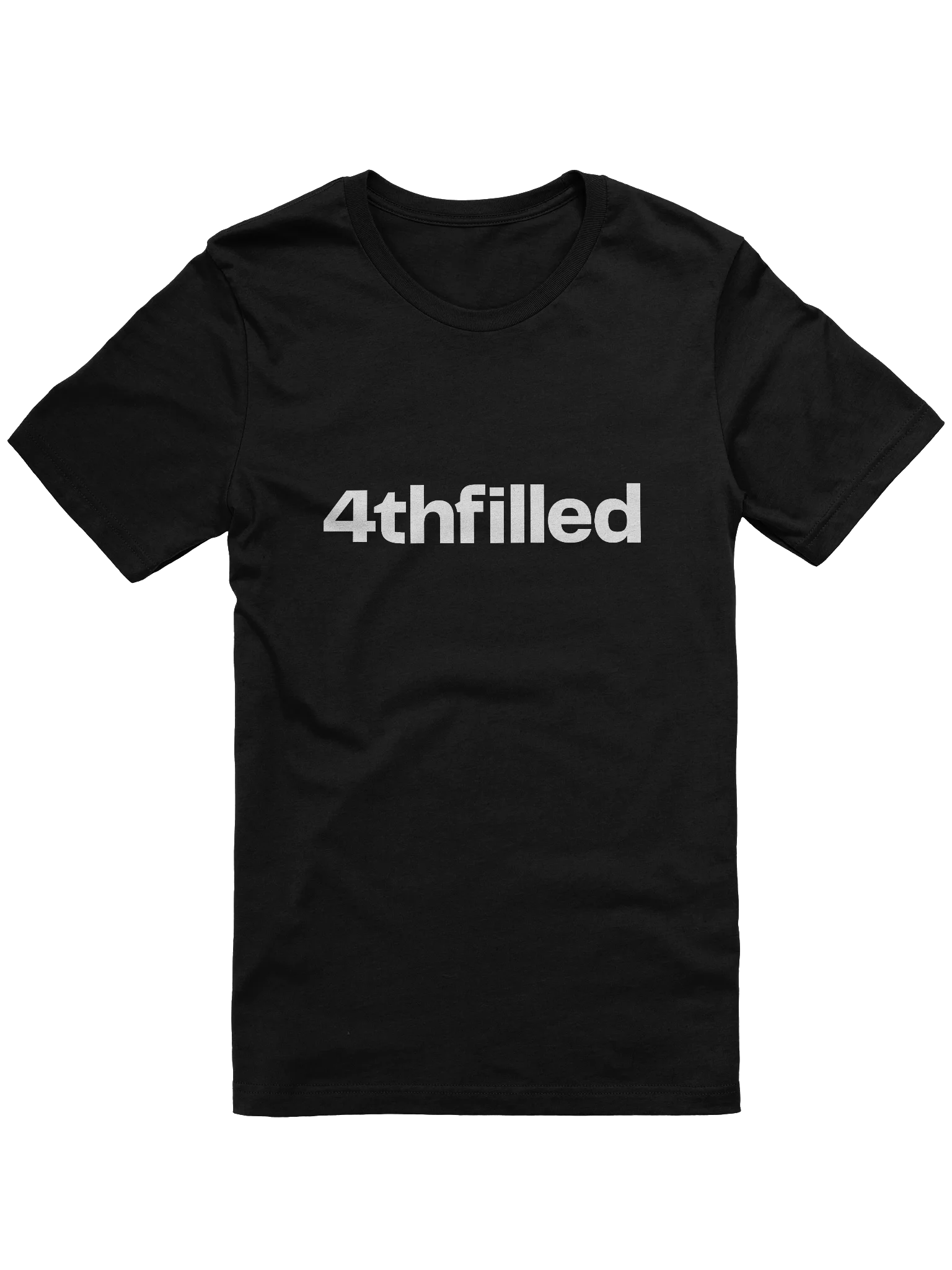 4thfilled Tee - Black product image (1)