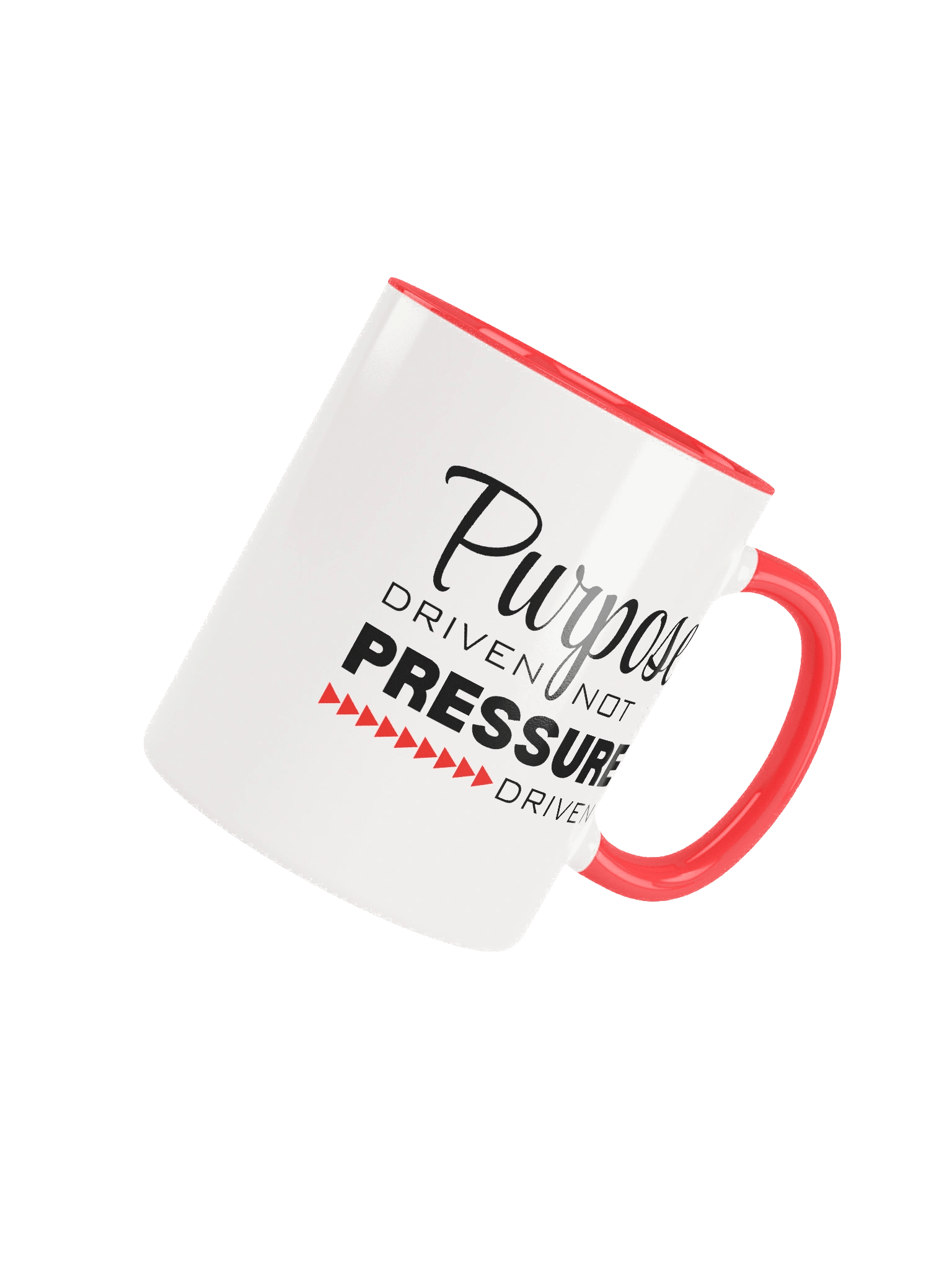 Purpose Driven Not Pressure Driven | Double-tone Ceramic Mug | Faith Inspirational Gift product image (4)
