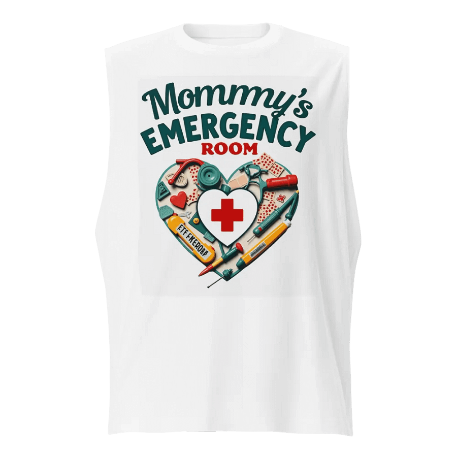 Mommy's Emergency Room Muscle Tank product image (5)