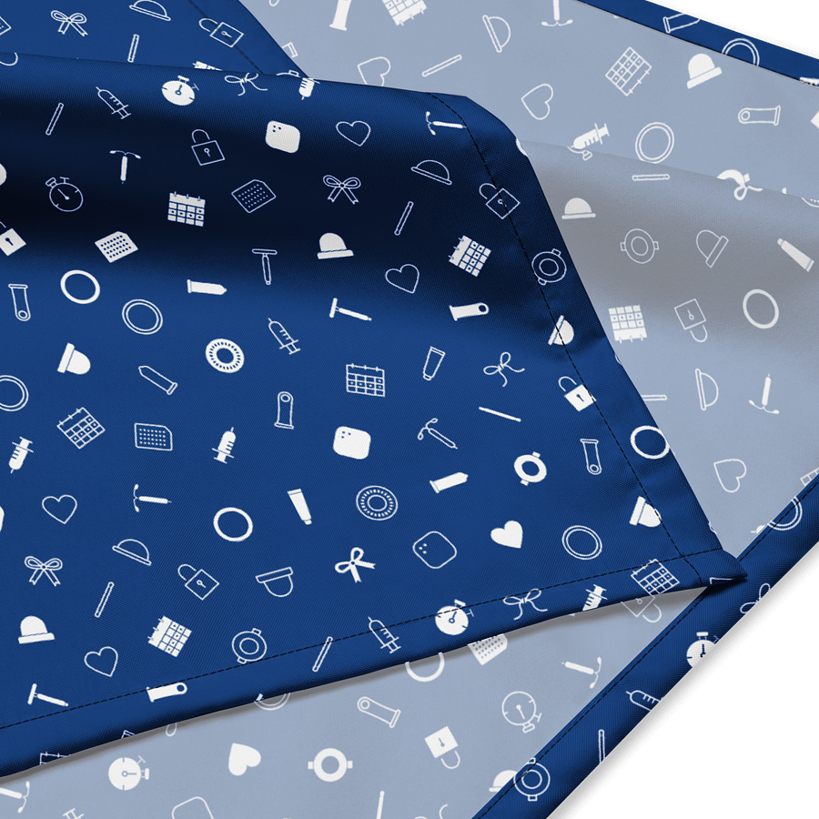 Contraceptives Bandana (Blue) product image (2)