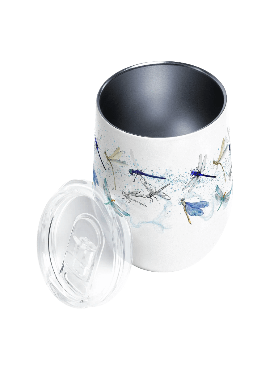 Dragonfly Dreams Wine Tumbler gift for dragonfly lovers moms ladies daughters product image (3)