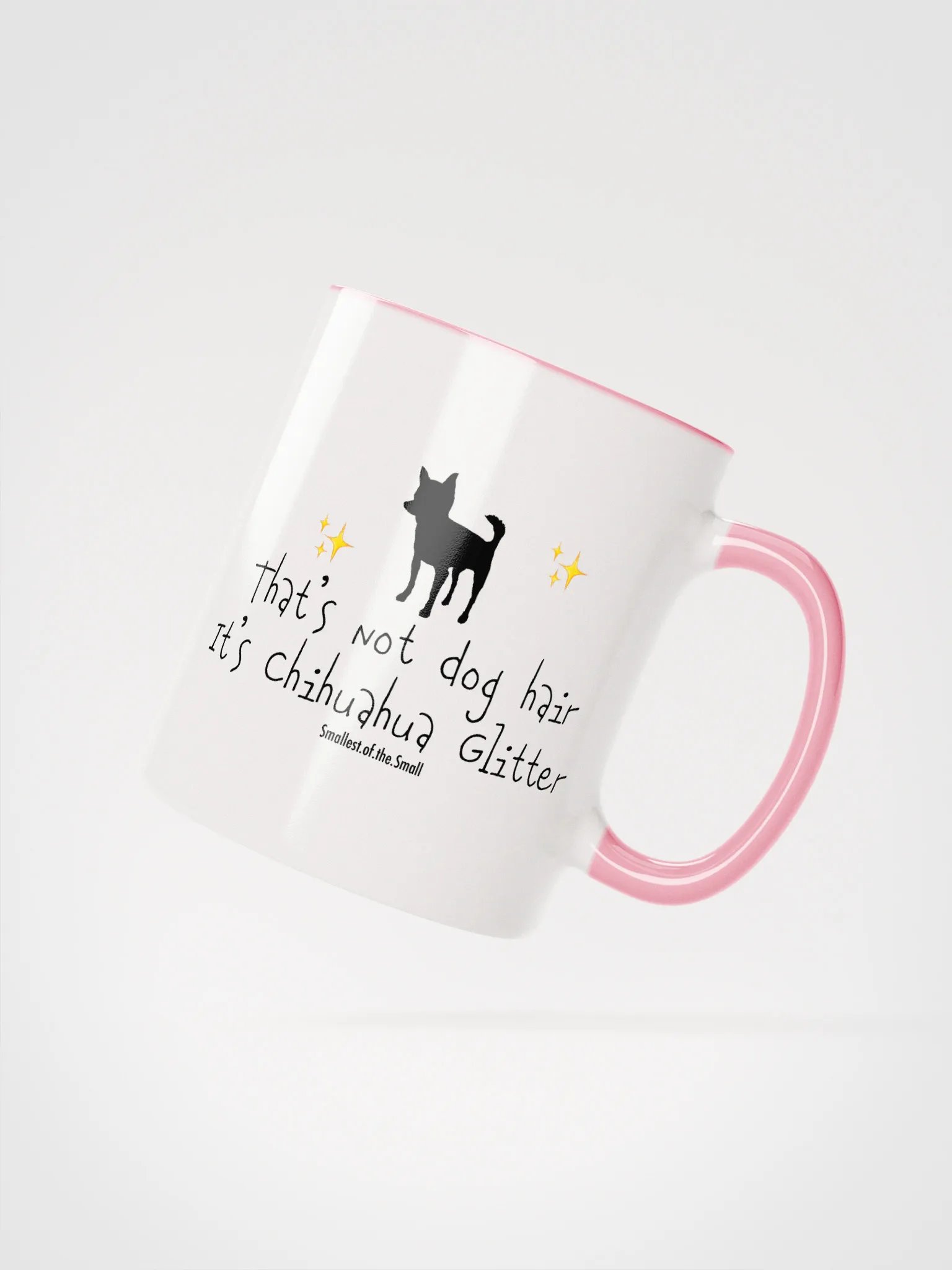 Chihuahua Glitter Ceramic Mug product image (2)