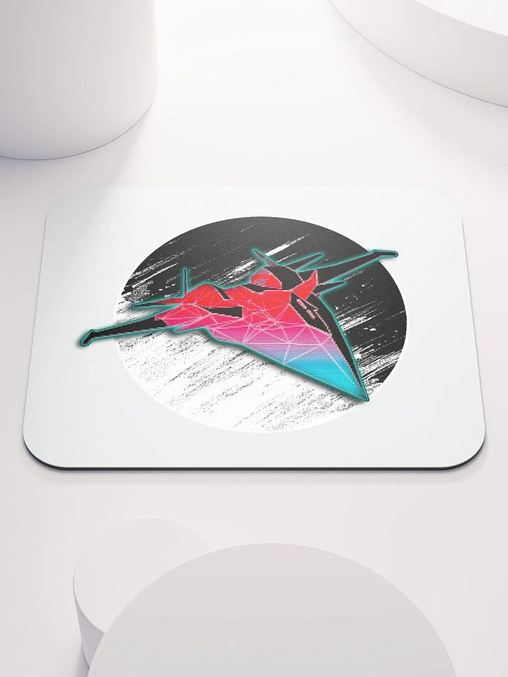 Shockwing Synth Plane Mousepad product image (1)