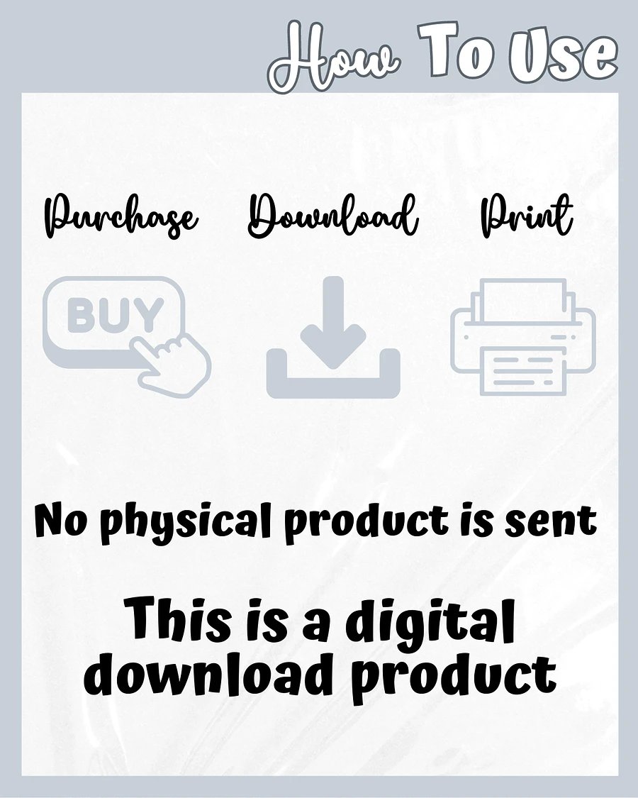 Grey Streaming Planner Printable product image (7)