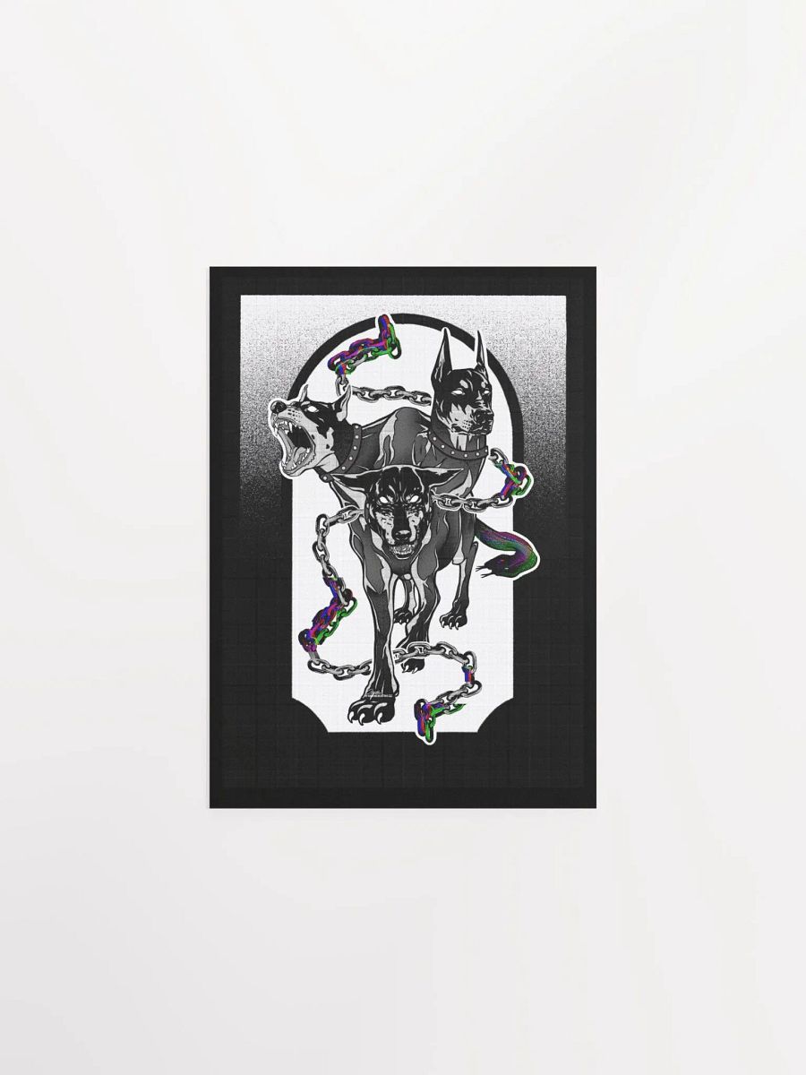 "Three-Headed Guardian" Matte Poster product image (1)