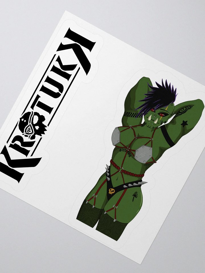 Ork Bombshell Kiss Cut Stickers product image (5)
