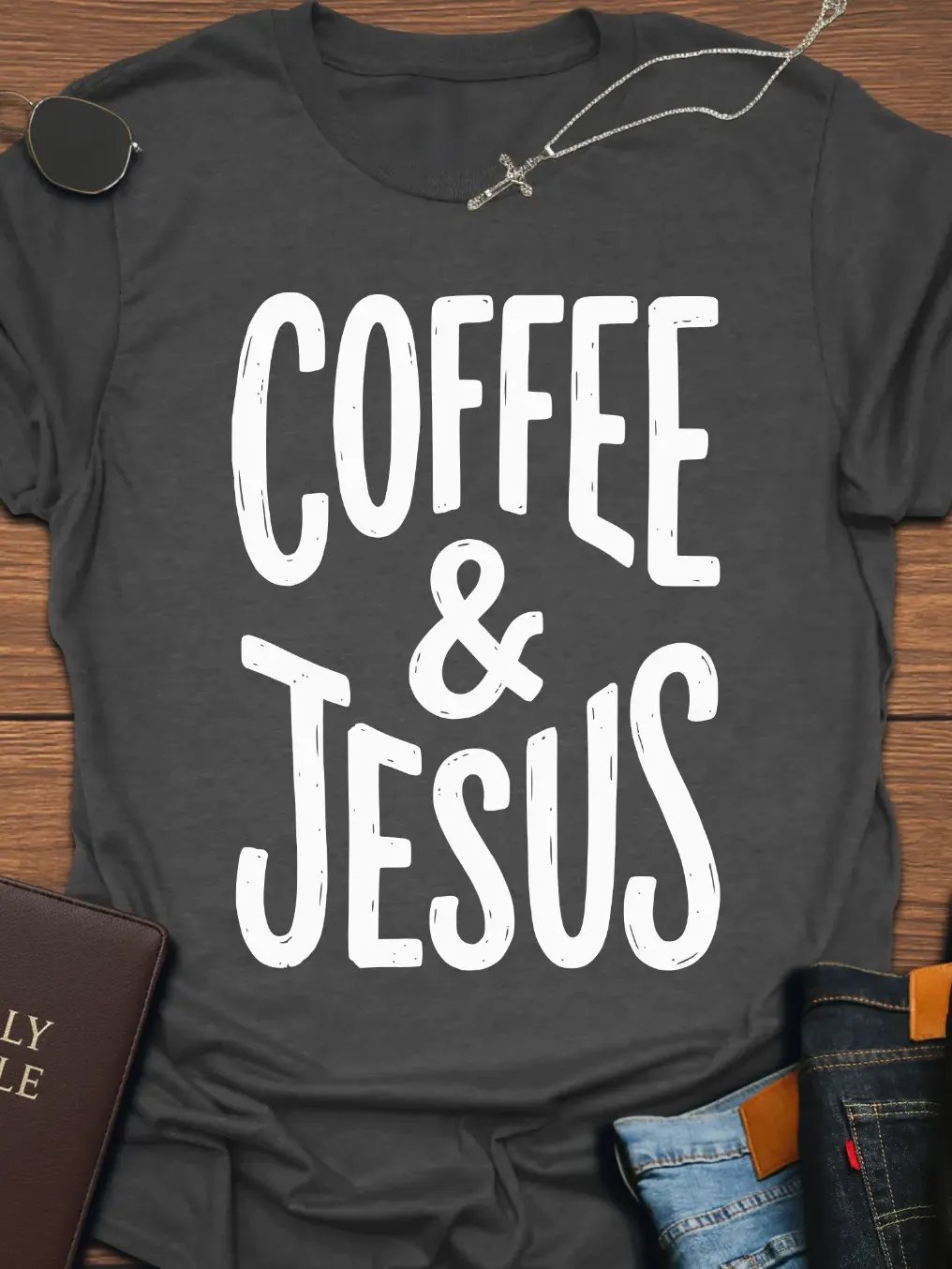 Coffee & Jesus T-Shirt product image (2)