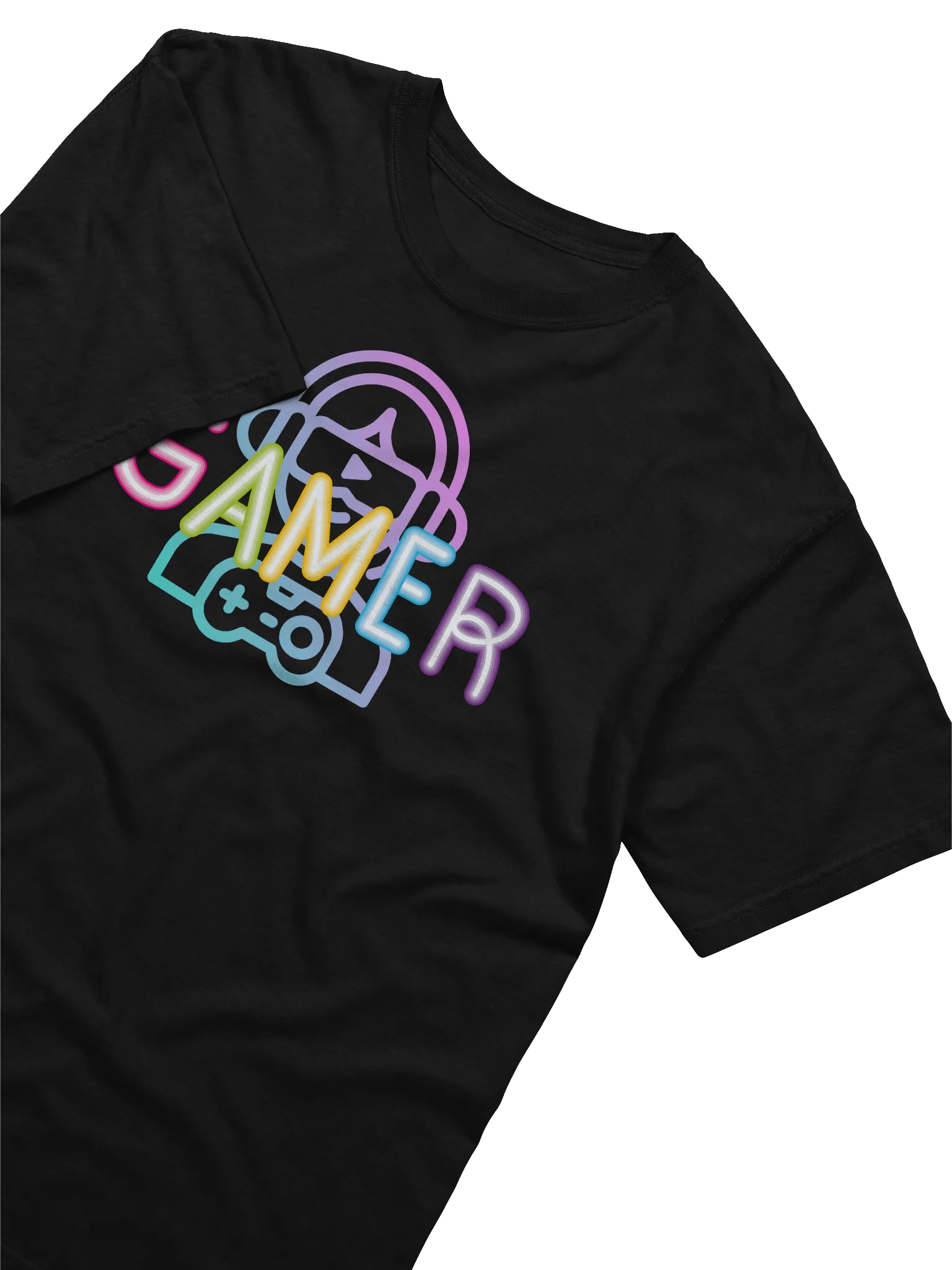 Neon Gamer Vibes T-Shirt product image (11)