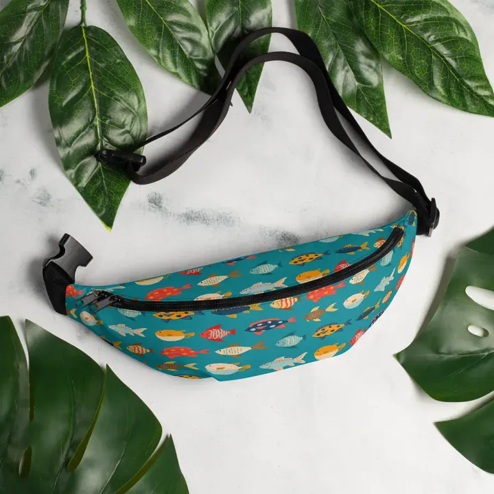 Fishes Being Fishes - Fanny Pack product image (1)