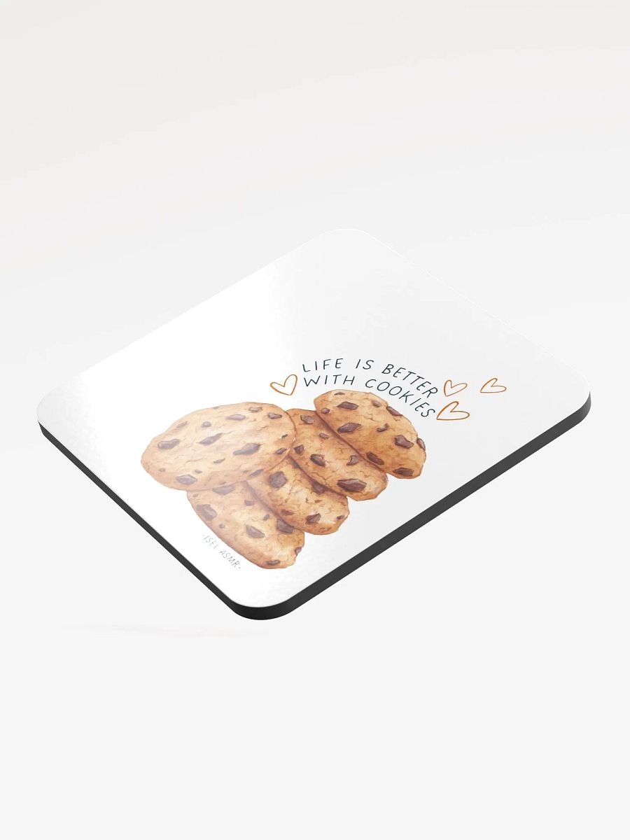 'Cookies' Glossed Cork Coaster product image (3)