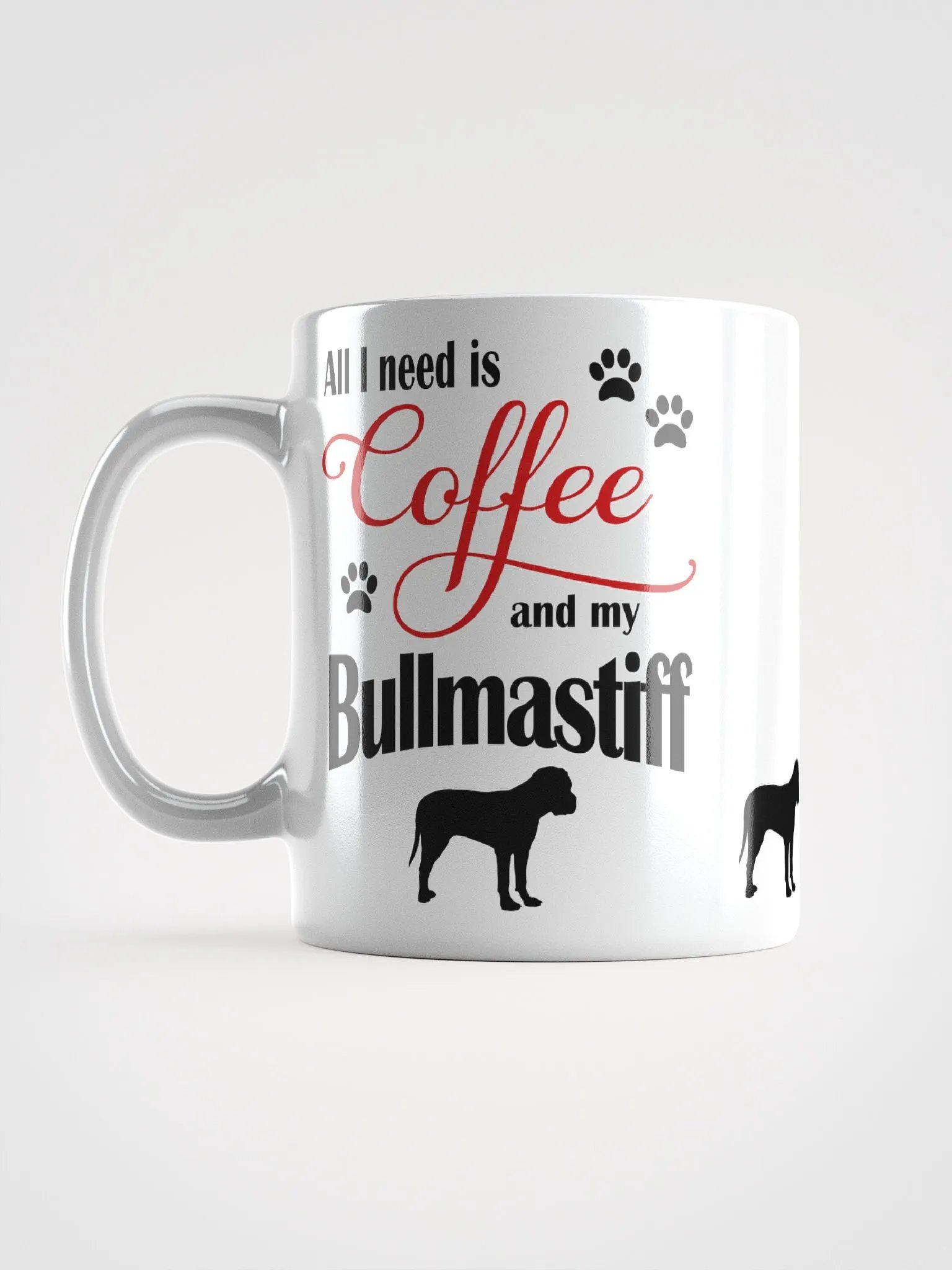 Coffee and my Bullmastiff Mug product image (6)