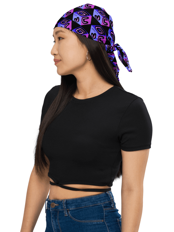 Next Generation Records Cube Logo All Over Print Bandana product image (1)
