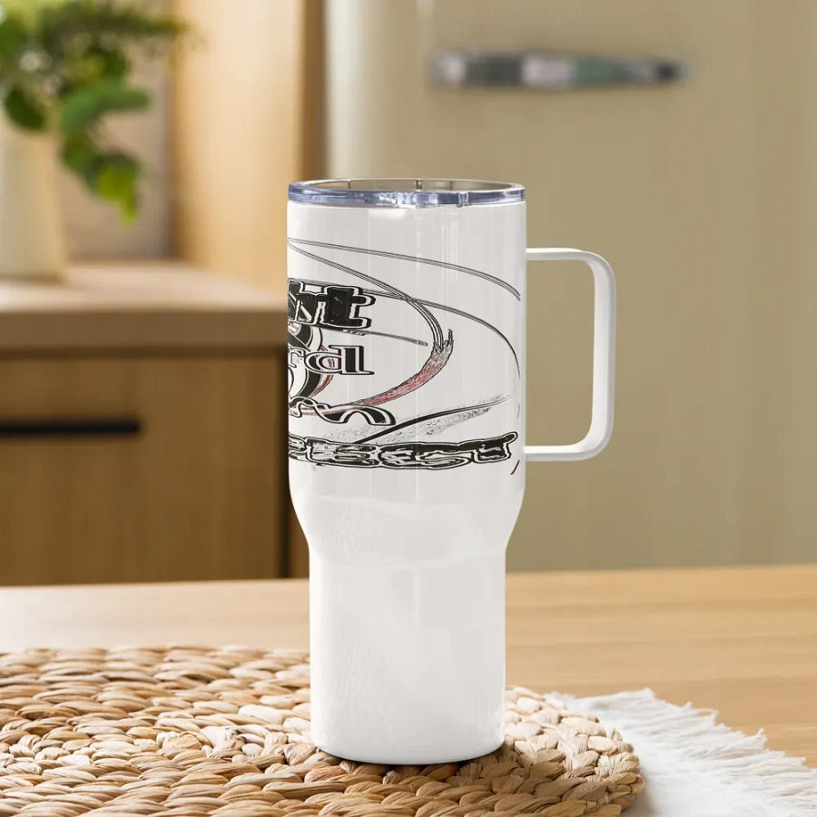 Fight Hard Earn Respect - Travel Mug with a Handle product image (11)