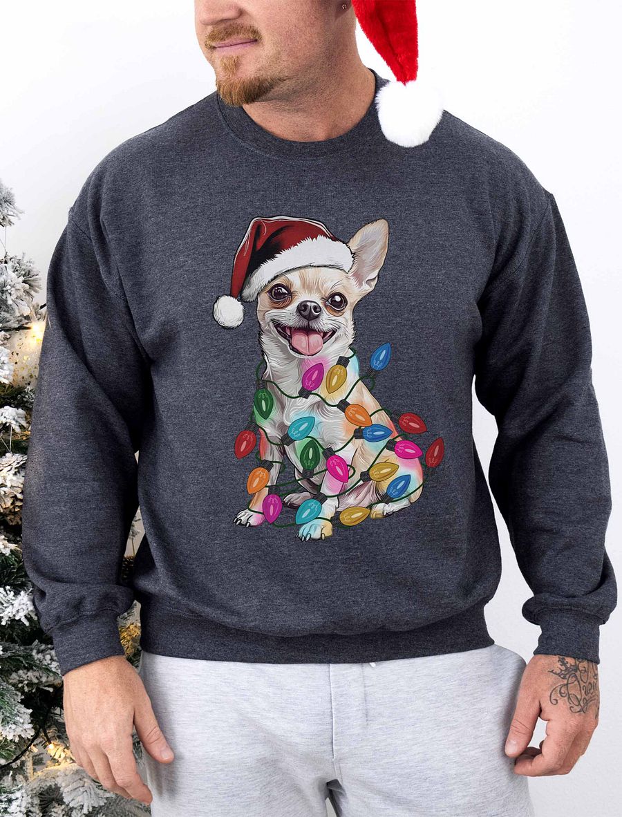Funny Chihuahua Christmas Sweatshirt product image (1)
