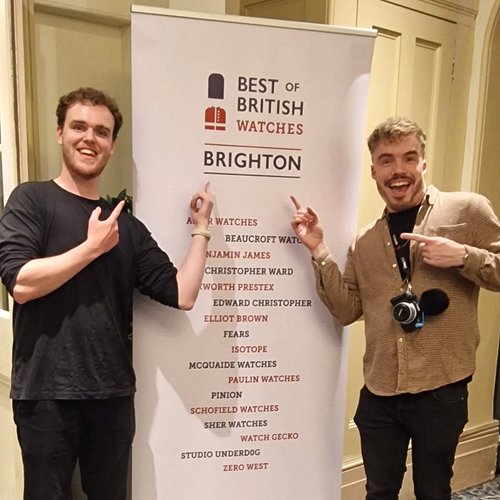 Great weekend at @bestofbritishwatches in the beautiful Brighton!

Very weird working an event on the brand side of the table...